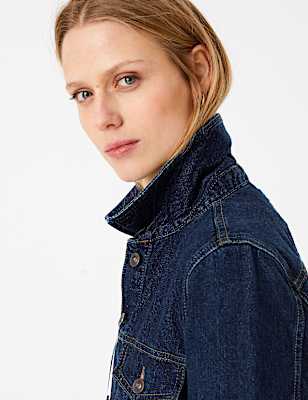 Pure Cotton Denim Jacket