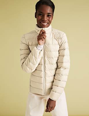 Feather & Down Puffer Jacket