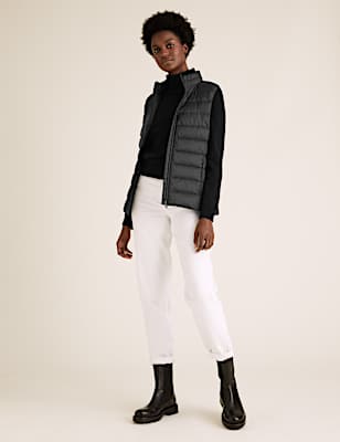 Feather & Down Puffer Gilet