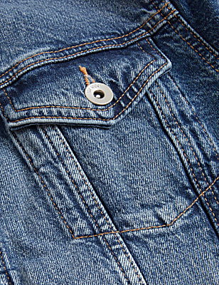 Denim Jacket with Stretch