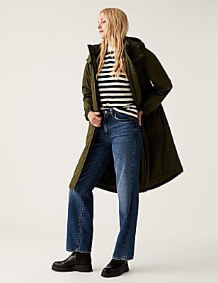 Stormwear™ Hooded Padded Longline Parka