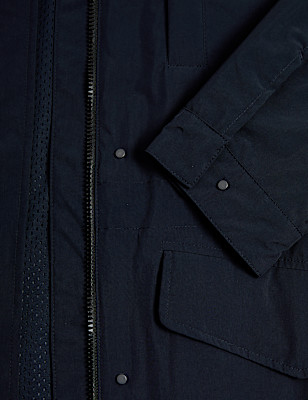 Waterproof Hooded Parka Coat