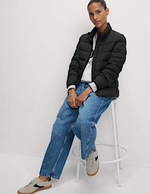 Feather & Down Packaway Puffer Jacket