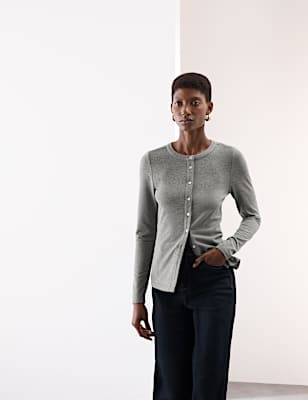 Jersey Button Through Top