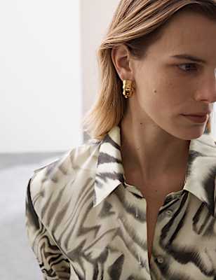 Pure Silk Organza Shirt