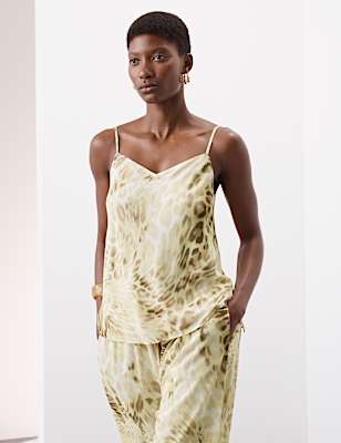 Animal Print Cami Top