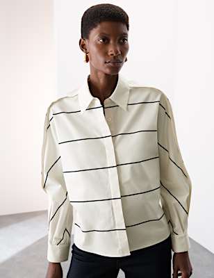 Pure Cotton Relaxed Shirt