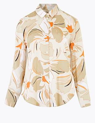 Floral Long Sleeve Shirt