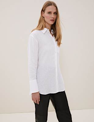 Pure Irish Linen Long Sleeve Shirt