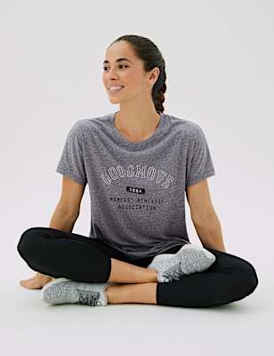 Slogan Crew Neck Relaxed T-Shirt