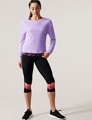 Lightweight Double Layer Long Sleeve Top