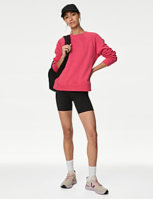 Cotton Rich Crew Neck Sweat-shirt