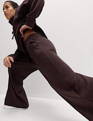 High Waisted Ultraluxe Wide Leg Trousers