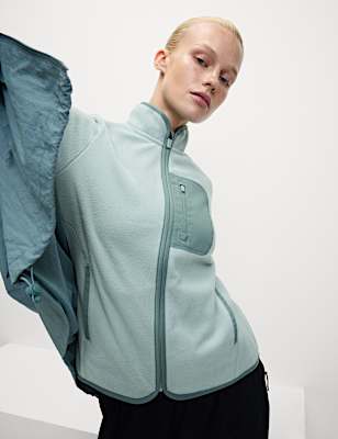 Thermal Zip Up Funnel Neck Fleece