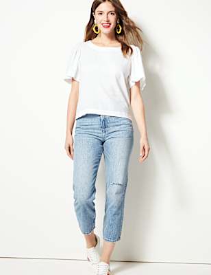 Linen Rich Blouse