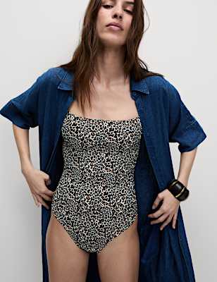 Linen Rich Collared Midi Shirt Dress