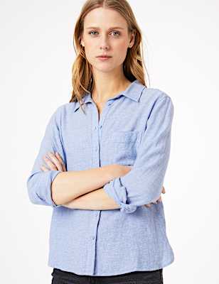 Linen Long Sleeve Shirt