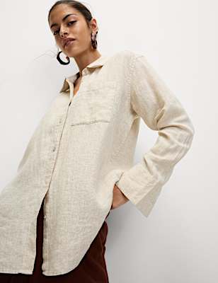 Pure Linen Relaxed Shirt