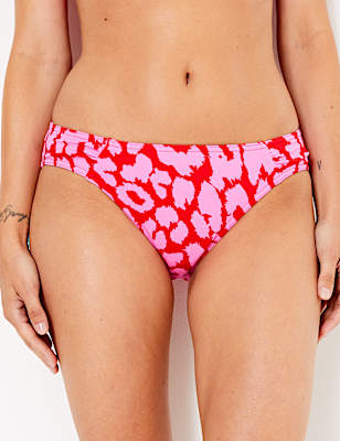 Animal Print Bikini Bottoms