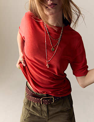 Modal Rich Oversized T-Shirt