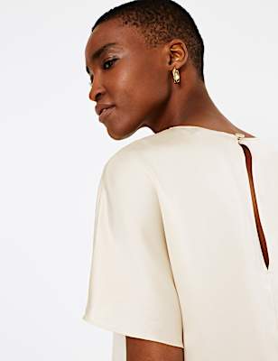 Pure Silk Shell Top