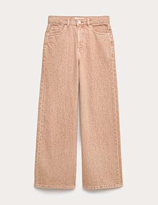 High Waisted Wide Leg Jeans