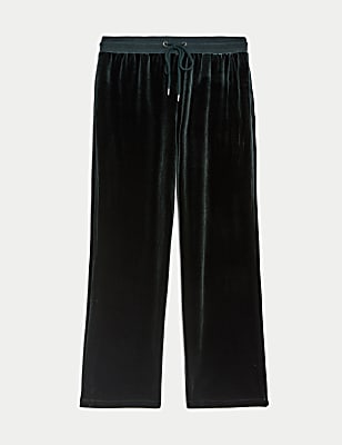 High Waisted Wide Leg Joggers