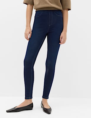 Cosy Pull On High Waisted Jeggings