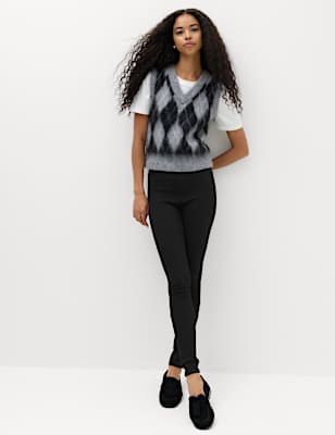 Cosy Pull On High Waisted Jeggings