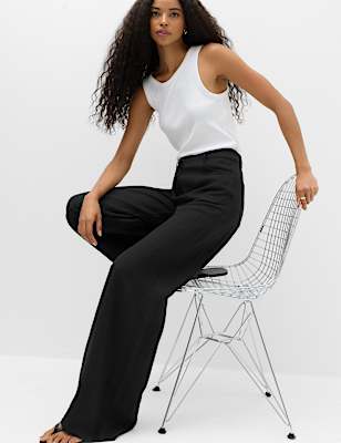 Straight Leg Trousers