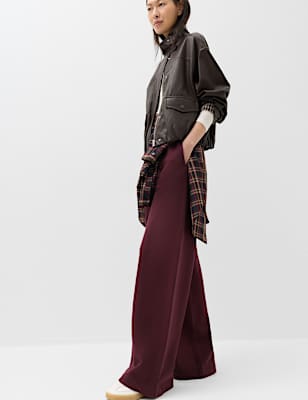 Cotton Rich Wide Leg Joggers