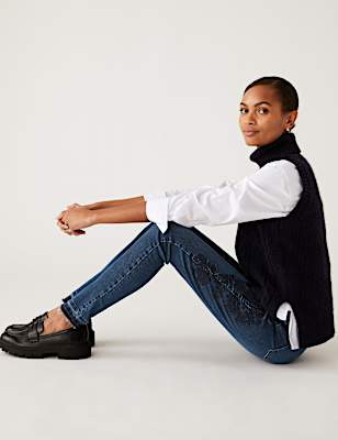 Ivy Premium Embroidered Skinny Jeans