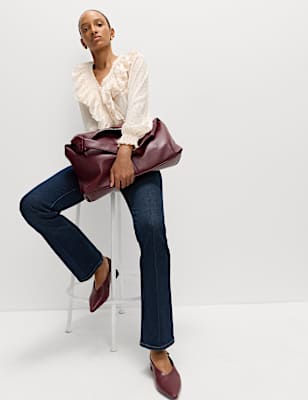 Premium Mid-Rise Bootflare Jeans