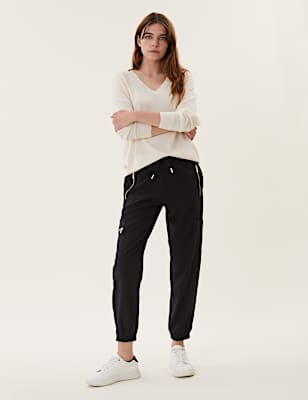 Utility Drawstring Tapered Joggers