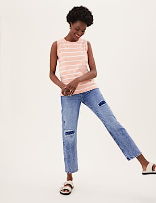 Boyfriend Ankle Grazer Jeans