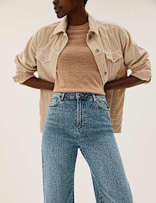 High Waisted Balloon Jeans