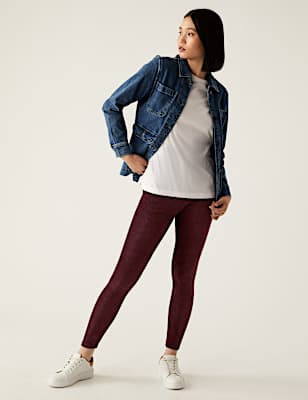 Cord High Waisted Legging