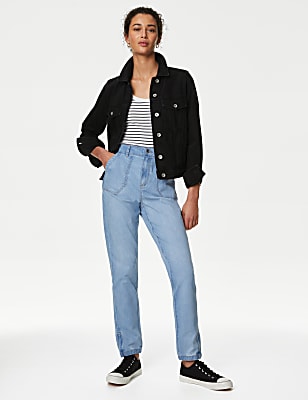 Denim Slim Fit Joggers