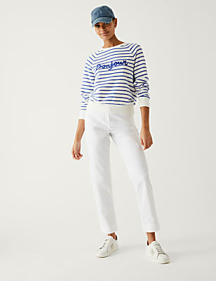 Cotton Rich Tapered Chinos