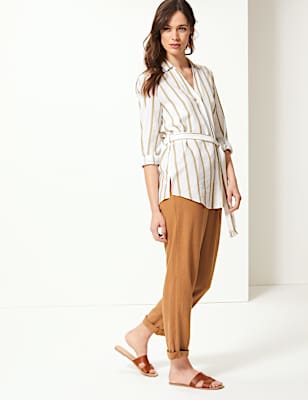 Ankle Grazer Peg Trousers