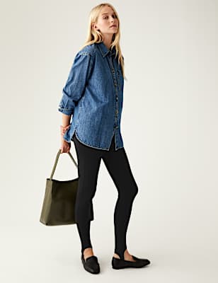 High Waisted Stirrup Leggings