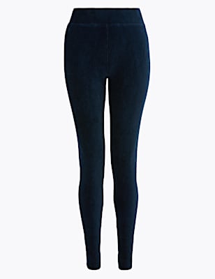 Corduroy High Waisted Leggings