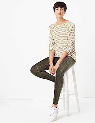 Corduroy High Waisted Leggings