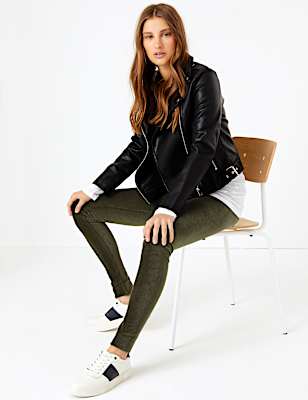 Corduroy High Waisted Leggings