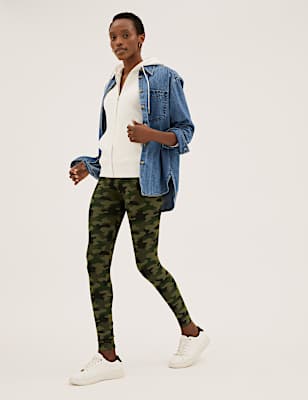 Printed High Waisted Leggings