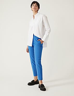 Tapered Ankle Grazer Trousers