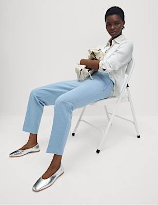 Tapered Ankle Grazer Trousers