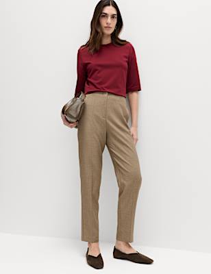 Tapered Ankle Grazer Trousers