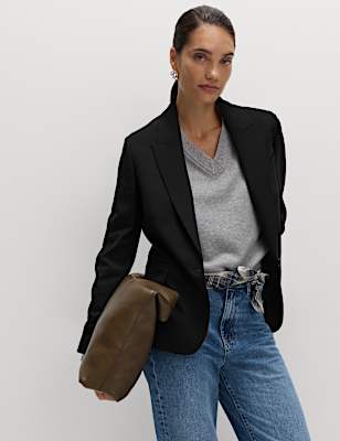 Slim Single Breasted Blazer