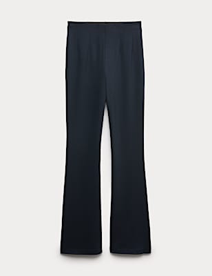 Jersey Flared Trousers